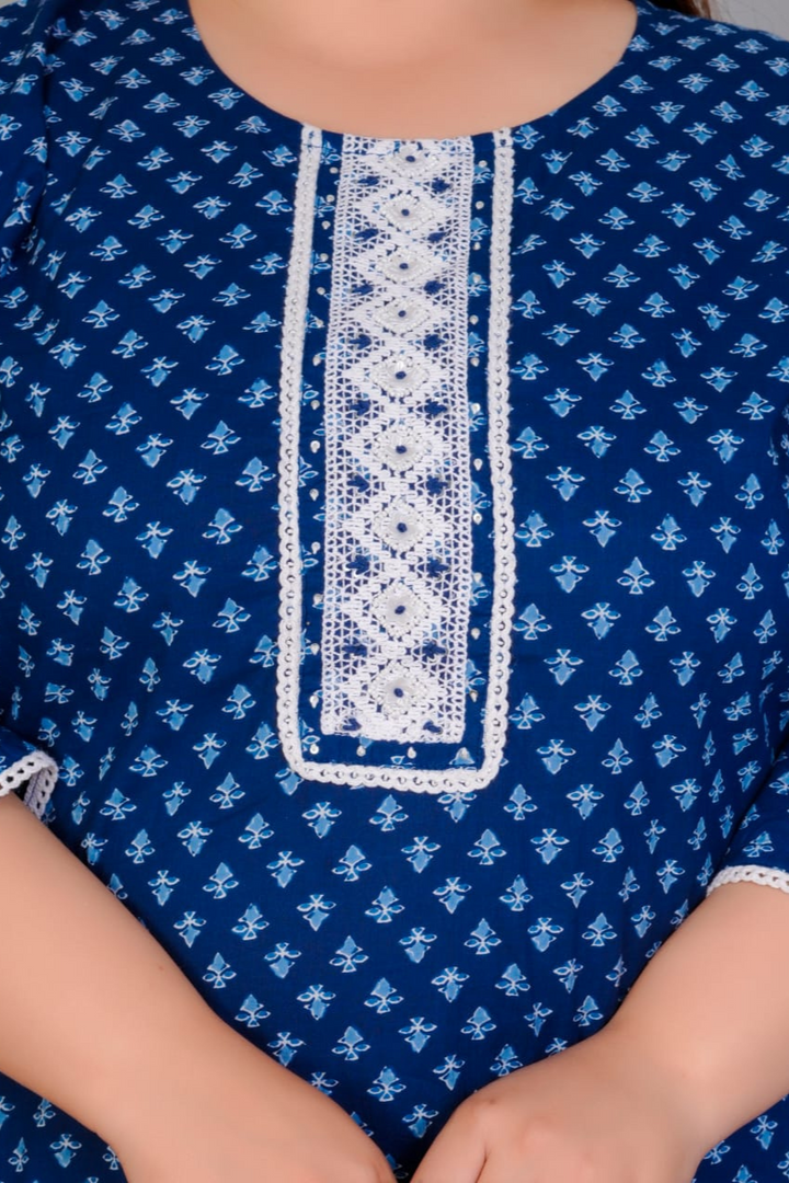 PLUS SIZE 3 PIECE BEAUTIFUL COTTON PRINTED SUIT WITH DUPATTA