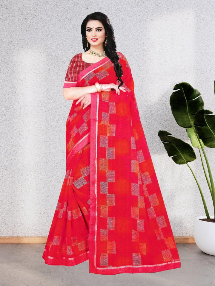 PURE CHIFFON WOMEN SAREE – A SPLASH OF ELEGANCE AND FRESHNESS, 6 BEAUTIFUL COLORS