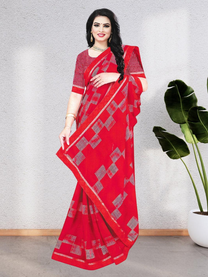 PURE CHIFFON WOMEN SAREE – A SPLASH OF ELEGANCE AND FRESHNESS, 6 BEAUTIFUL COLORS