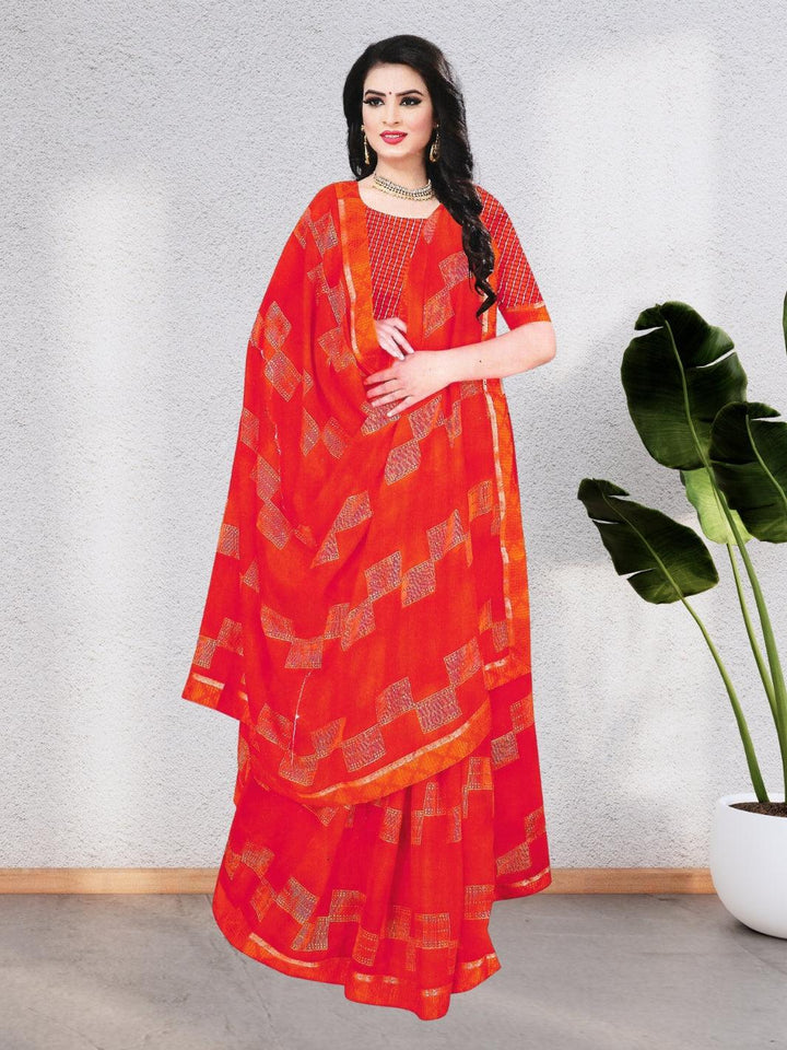PURE CHIFFON WOMEN SAREE – A SPLASH OF ELEGANCE AND FRESHNESS, 6 BEAUTIFUL COLORS