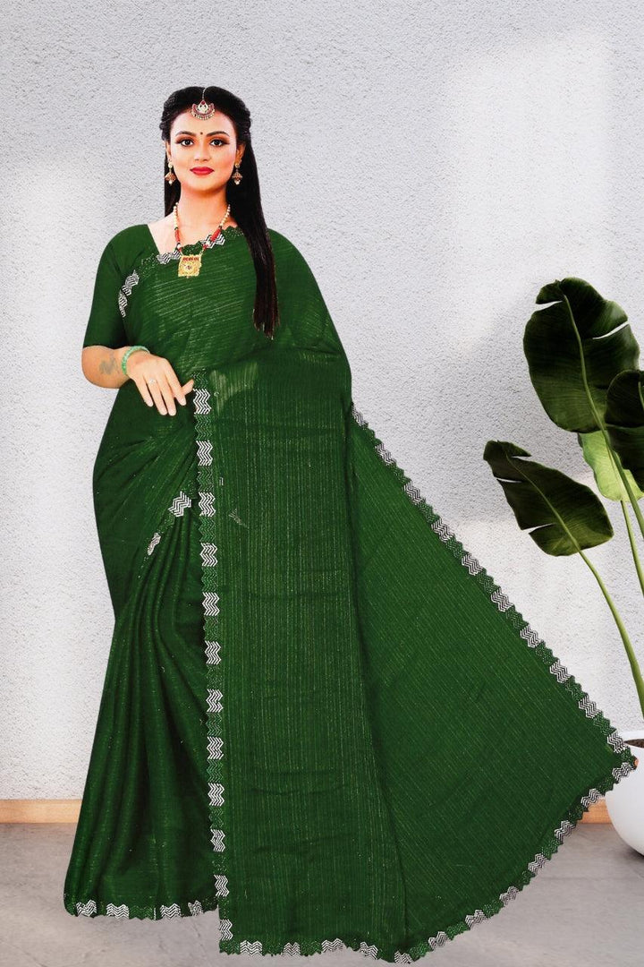 GEORGETTE SAREE, ELEGENLY BEAUTIFULLY DESIGNED WITH BLOUSE, 5 BEAUTIFUL COLORS