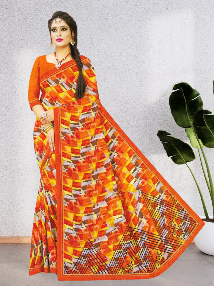 ELEGANT PURE CHIFFON SAREE – BEAUTIFUL DESIGN IN 4 STUNNING COLORS