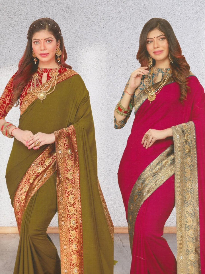 ISHYA SOFT SILK SAREE – UNVEIL GRACE WITH TIMELESS ELEGANCE, 8 BEAUTIFUL COLORS