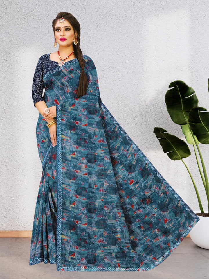 LATEST CHIFFON SAREE WITH  BEAUTIFUL DESIGN AND PURE CHIFFON, 8 BEAUTIFUL COLORS