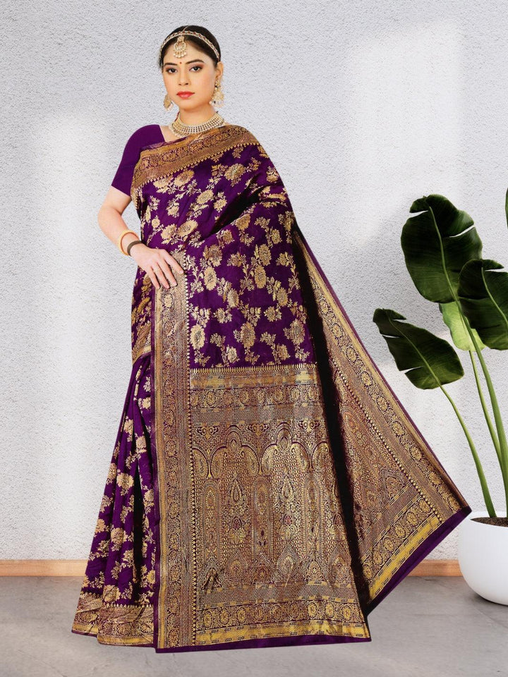 STYLISH SILK SAREE WITH BEAUTIFUL DESIGN WITH BLOUSE, 5 BEAUTIFUL COLORS