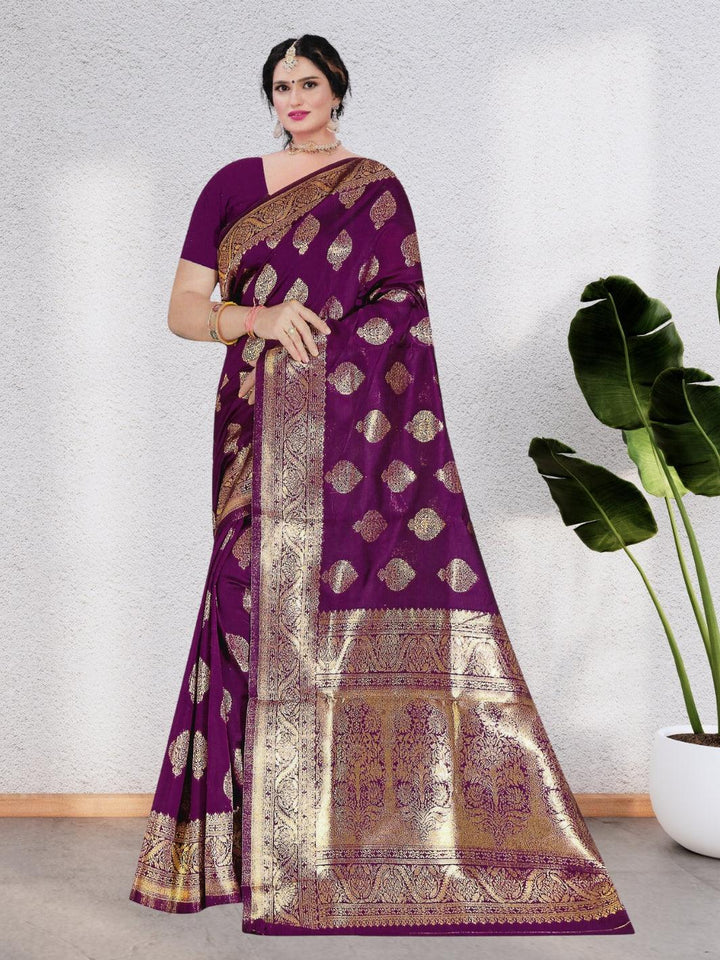 SILK SAREE COLLECTION WITH BEAUTIFUL DESIGN WITH BLOUSE, 6 BEAUTIFUL COLORS
