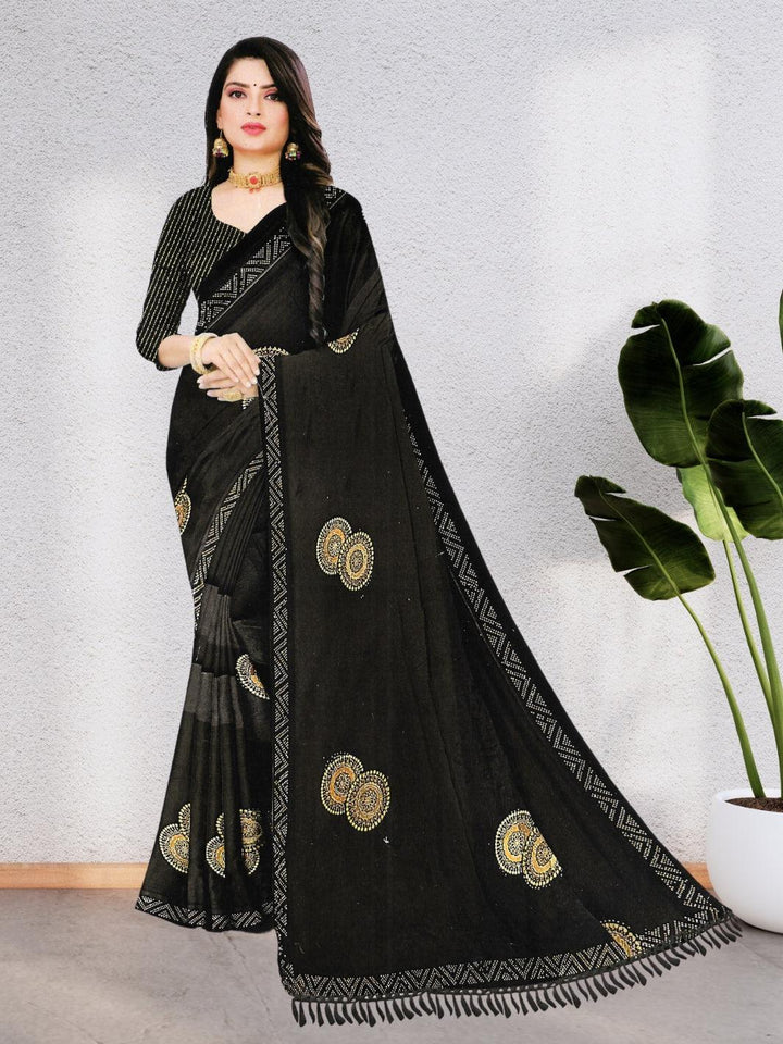 ELEVATE STYLE WITH GEORGETTE WOMEN SAREE, BEAUTIFUL DESIGN-BEAUTIFUL 4 COLORS