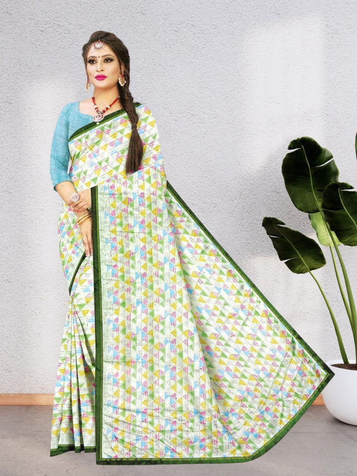 CHIFFON FLORAL SAREE, WITH BEAUTIFUL DESIGN AND WITH BLOUSE, 8 BEAUTIFUL COLORS