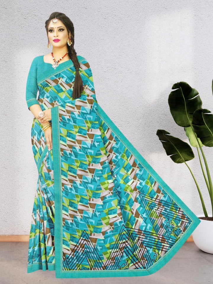 ELEGANT PURE CHIFFON SAREE – BEAUTIFUL DESIGN IN 4 STUNNING COLORS