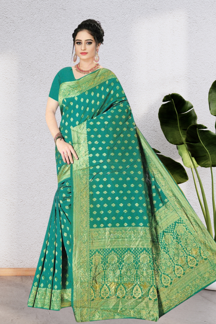 BEAUTIFUL SILK SAREE – RADIATE ELEGANCE, 5 VIBRANT AND STUNNING COLORS