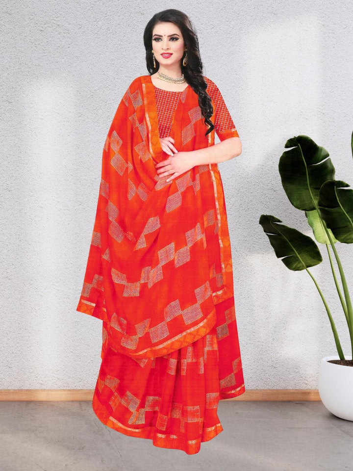 PURE CHIFFON WOMEN SAREE – A SPLASH OF ELEGANCE AND FRESHNESS, 6 BEAUTIFUL COLORS