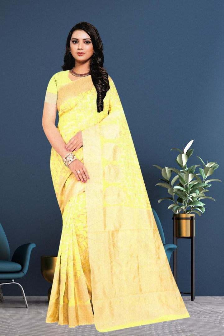COTTON SLUB SAREE FOR WOMEN FOR PARTY AND ALL TIME OCCASIONS, 5 COLORS