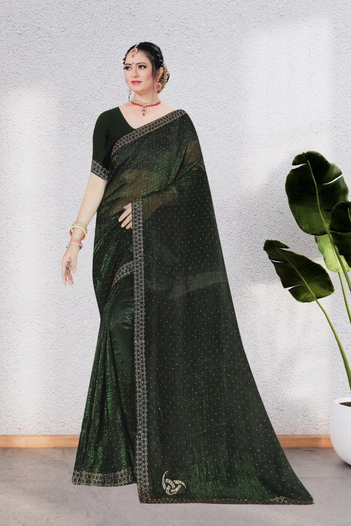 PREMIUM HEAVY GEORGETTE SAREE FOR WOMEN, BEAUTIFUL DESIGN, COTTON BLOUSE, 5 BEAUTIFUL COLORS