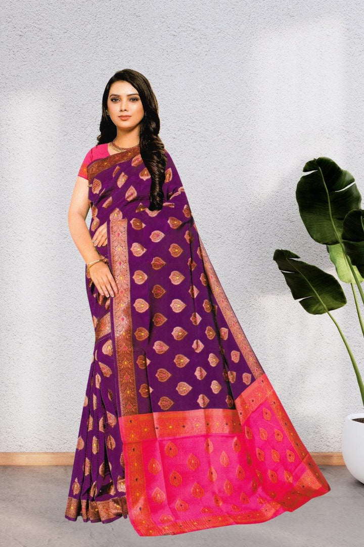 BEAUTIFUL PREMIUM SILK SAREE FOR WOMEN, BEAUTIFUL DESIGN, WITH BLOUSE, 8 BEAUTIFUL COLORS