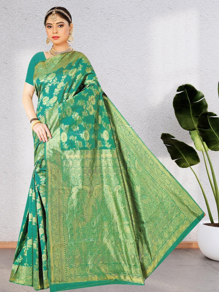 STYLISH SILK SAREE WITH BEAUTIFUL DESIGN WITH BLOUSE, 5 BEAUTIFUL COLORS