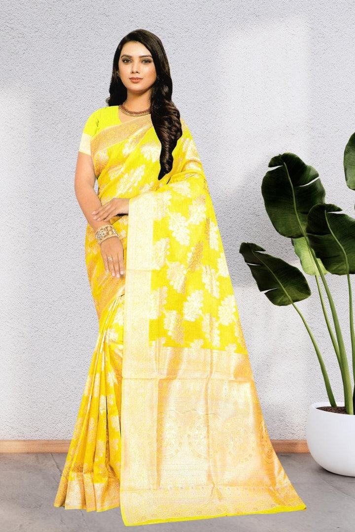 COTTON SLUB FLORAL SAREE FOR WOMEN FOR PARTY AND ALL TIME OCCASIONS, 5 COLORS