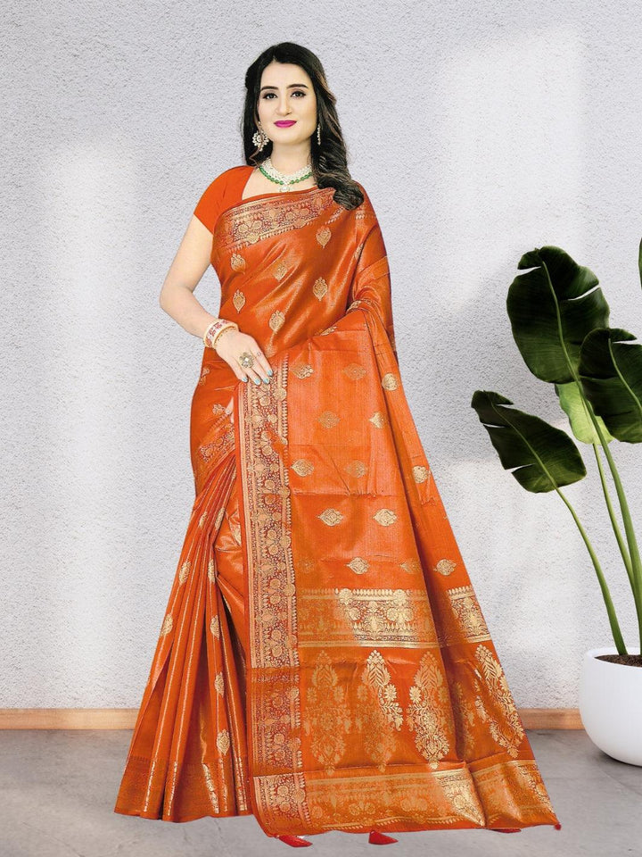 PREMIUM SILK SAREE WITH BEAUTIFUL DESIGN WITH BLOUSE, 6 BEAUTIFUL COLORS