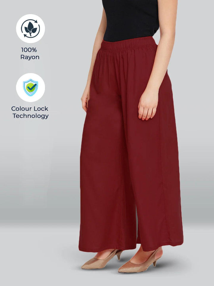 LYRA'S RAYON PALAZZOS ALL COLORS