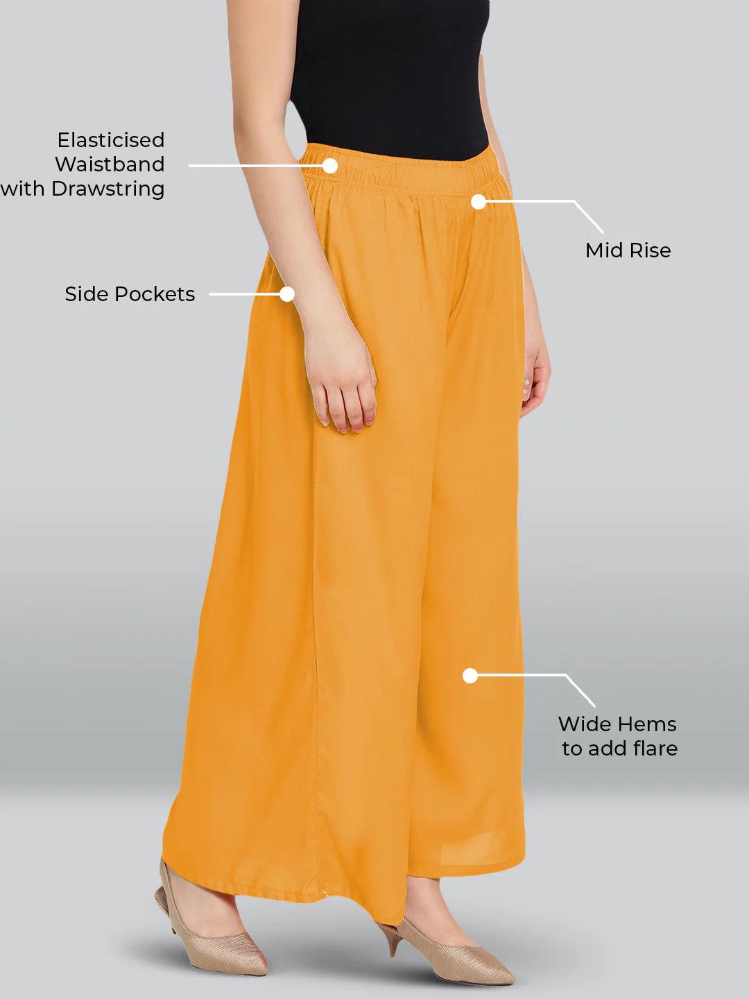 LYRA'S RAYON PALAZZOS ALL COLORS
