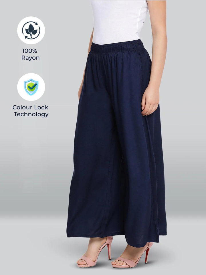 LYRA'S RAYON PALAZZOS ALL COLORS