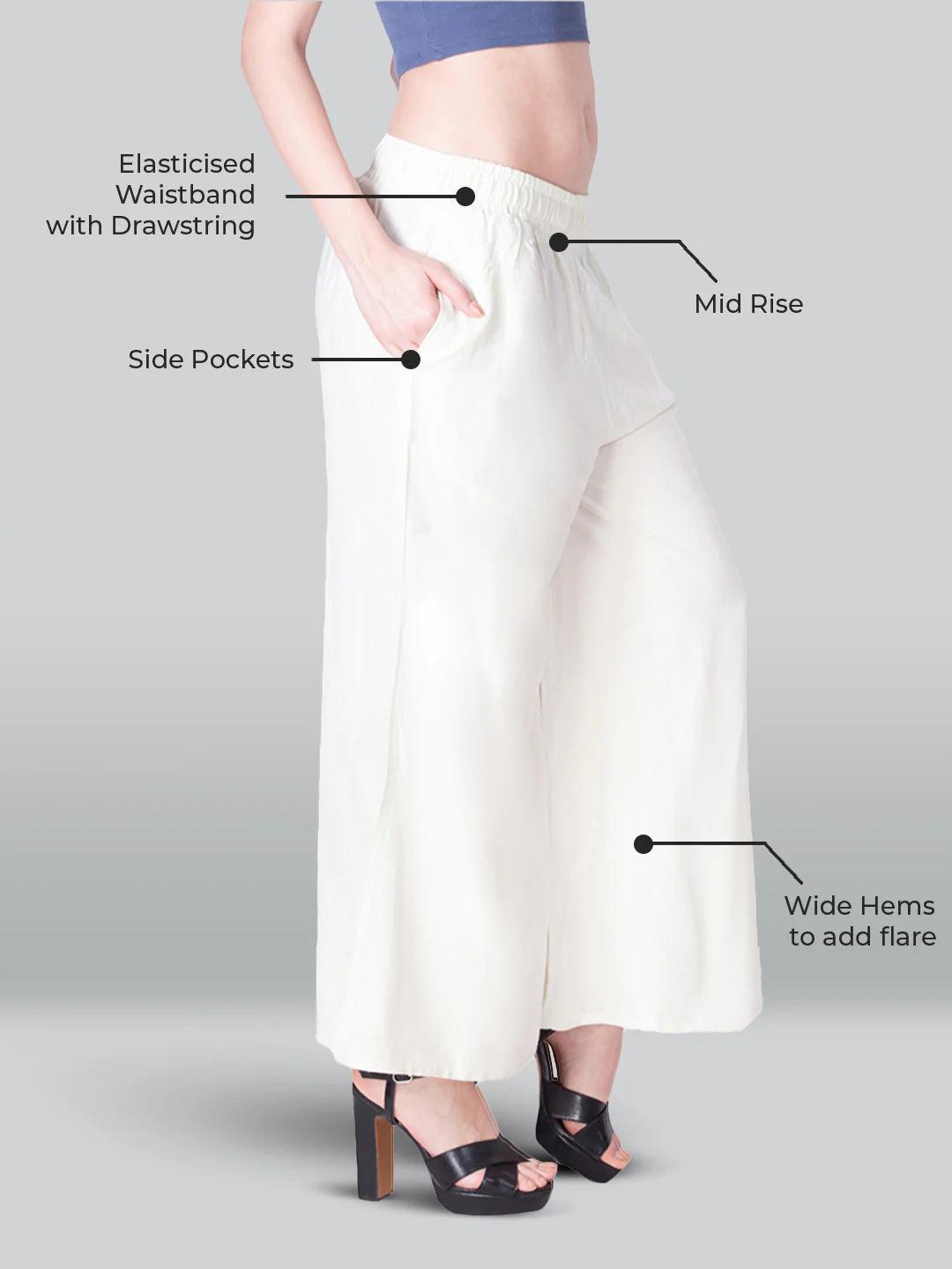 LYRA'S RAYON PALAZZOS ALL COLORS
