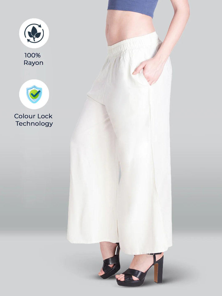 LYRA'S RAYON PALAZZOS ALL COLORS