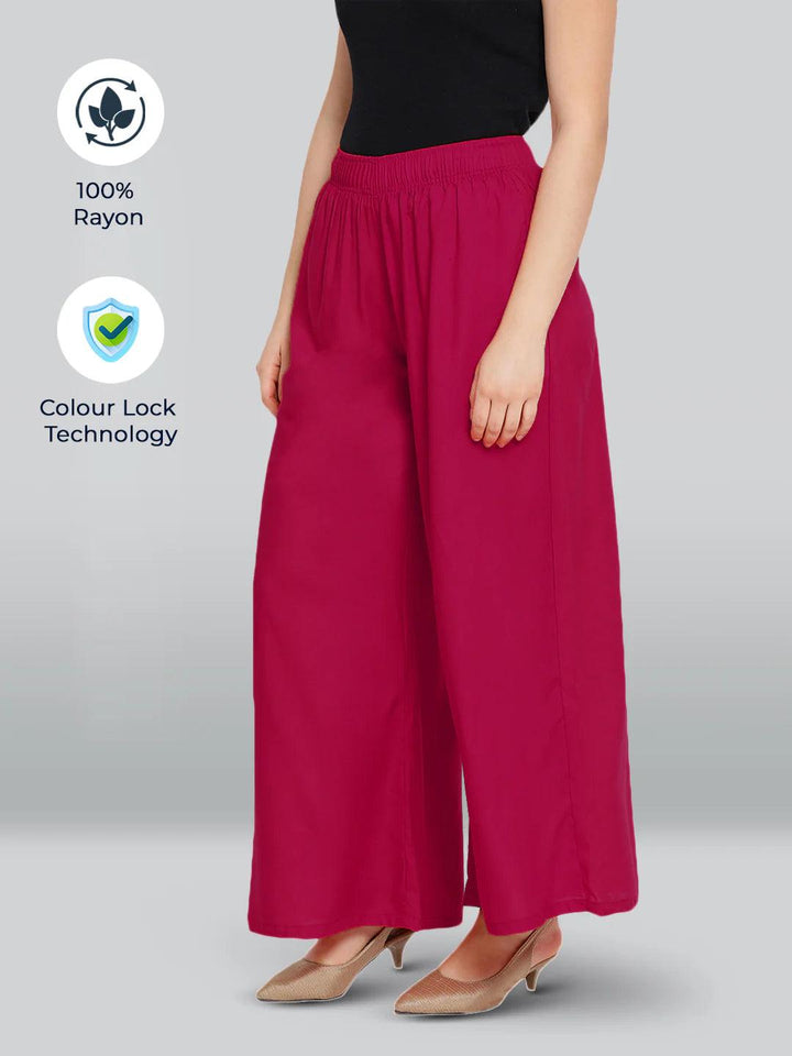 LYRA'S RAYON PALAZZOS ALL COLORS