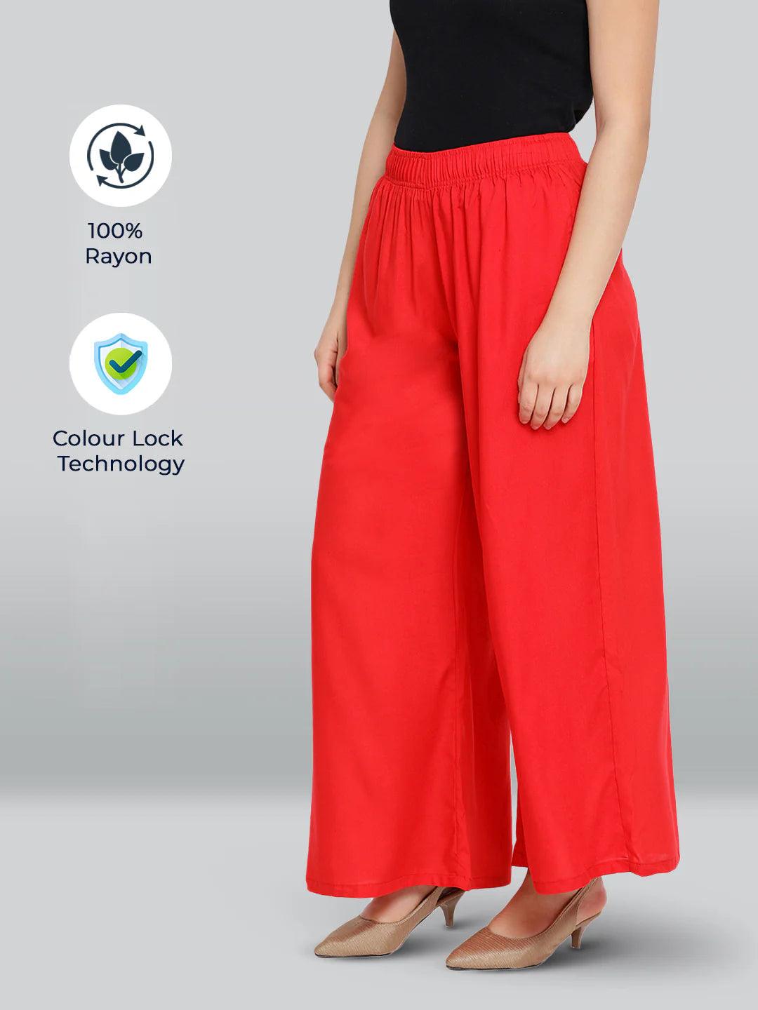 LYRA'S RAYON PALAZZOS ALL COLORS