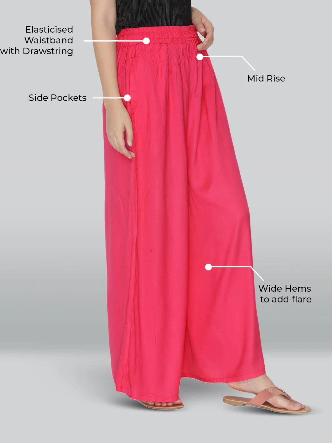 LYRA'S RAYON PALAZZOS ALL COLORS