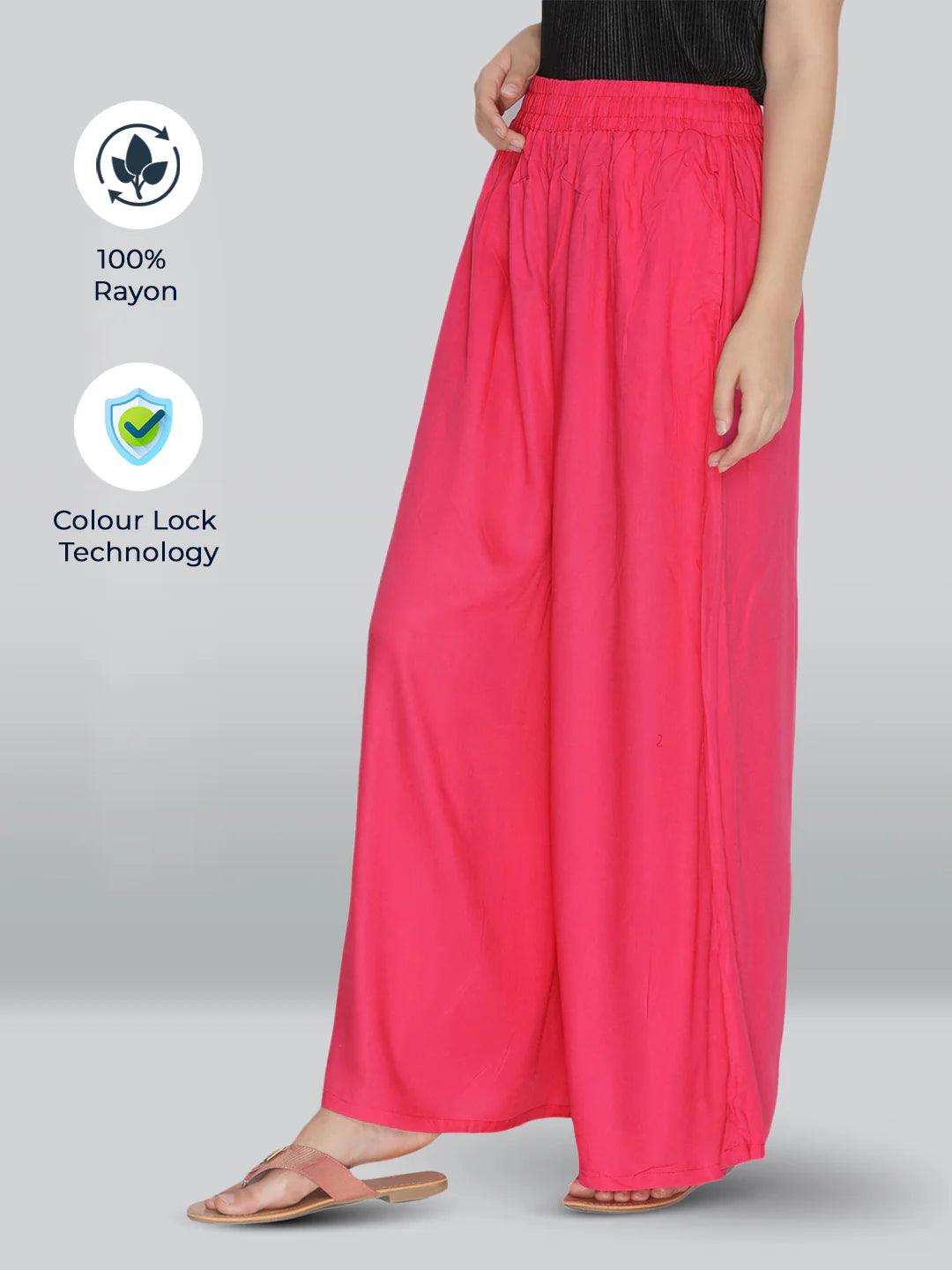 LYRA'S RAYON PALAZZOS ALL COLORS